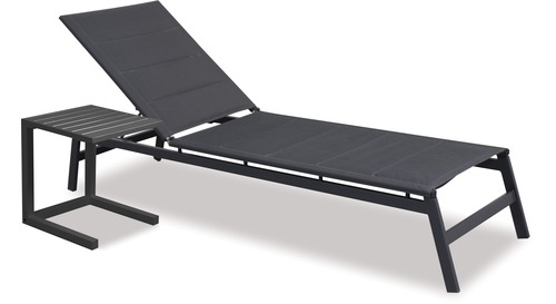 Boston Outdoor Sunlounger & Side Table Boston Outdoor Sunlounger & Side Table